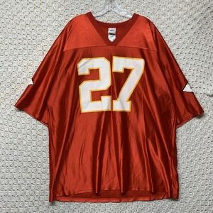 Kansas City Chiefs Larry Johnson Jersey Mens 2XL Red #27 NFL Players Football